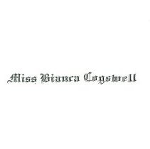 Miss Bianca Cogswell [calling card]